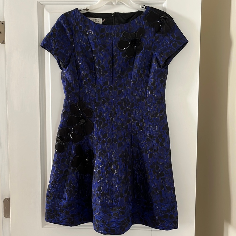 Teri Jon Royal Blue Dress